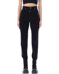 DSquared² - High Waist Twiggy Jeans - Lyst