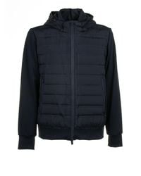 People Of Shibuya - Quilted Jacket With Zip - Lyst