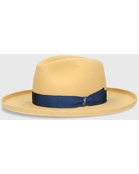 Borsalino - Brooklyn Alessandria Brushed Felt - Lyst
