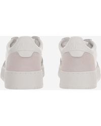 Autry - Sneakers Medalist Low Leather And Suede Rubber Trainers - Lyst