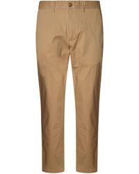 Michael Kors - Regular Plain Cropped Trousers - Lyst