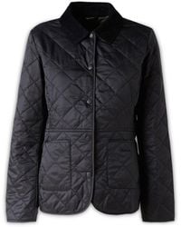 Barbour - Deveron Quilted Buttoned Jacket - Lyst