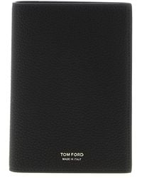 Tom Ford - Hammered Leather Passport Holder - Lyst