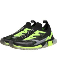 Dolce & Gabbana - Sorrento Low Top Sneakers Shoes Polyester Viscose - Lyst