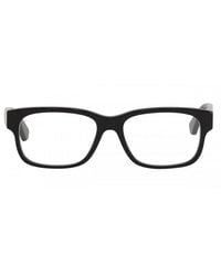 Gucci - Eyeglasses Rectangle Full Rim, - Frame And Clear Demo Lenses Lens Gg0343O007 - Lyst