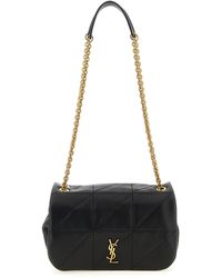 Saint Laurent - Lamb Leather Shoulder Bag - Lyst