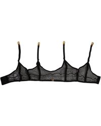 Dolce & Gabbana - Floral Lace Nylon Strap Garter Underwear - Lyst