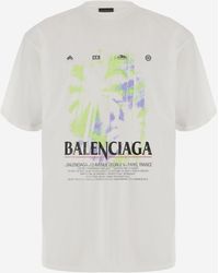 Balenciaga - T-Shirt The Window Cotton T-Shirts & Jerseys - Lyst