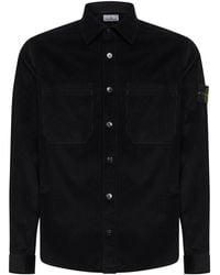 Stone Island - Overshirt Micro-Corduroy - Lyst