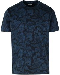 Etro - Cotton T-Shirt - Lyst