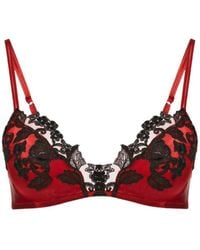 La Perla - Silk Triangle Bra With Frastaglio Plm005158, Clothing - Lyst
