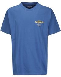 Carhartt - Fish T-Shirt Organic Cotton Single Jersey - Lyst