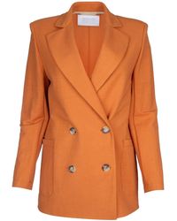 Harris Wharf London - Oversized D.B. Blazer With S.P. Rayon - Lyst