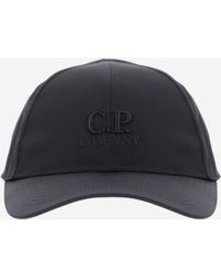 C.P. Company - Chrome-R Nylon Hat With Logo - Lyst