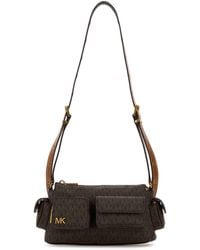 MICHAEL Michael Kors - Printed Canvas Dakota Crossbody Bag - Lyst