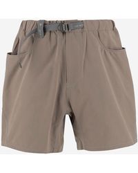 and wander - Short Pants With Belt - Lyst