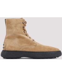 Tod's - Suede Boots - Lyst
