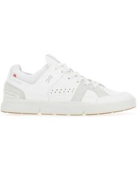 On Shoes - Synthetic Leather And Fabric The Roger Clubhouse Sneakers - Lyst
