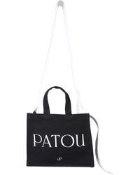 Patou - Tote Bag With Logo Print - Lyst