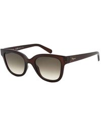 Ferragamo - Salvatore Sunglasses Rectangle Full Rim, Frame And Gradient Lens Sf1066S210 - Lyst