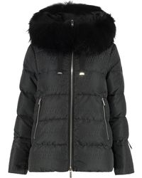 Moorer - Gadia Hooded Short Down Jacket - Lyst