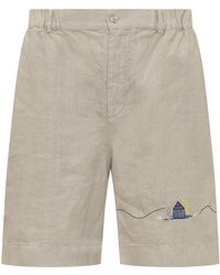 Nick Fouquet - Shorts With Embroidery - Lyst