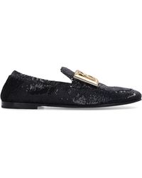 Dolce & Gabbana - Ariosto Paillettes Loafers - Lyst