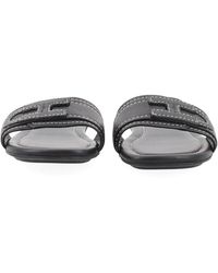 Hogan - Sandals Flat Calf Leather - Lyst
