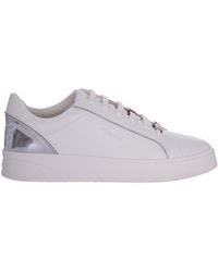 Pinko - Low-Top Sneakers With Metallic Accents - Lyst