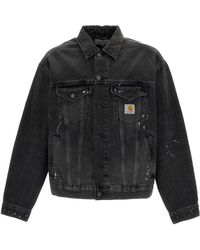 Carhartt - Helston Destroy Wash Denim Jacket - Lyst