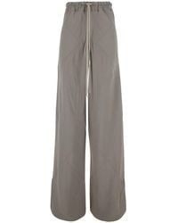 Rick Owens - Wide-Leg Trousers Viscose Blend - Lyst