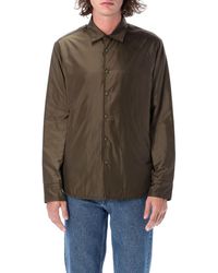 Green Save 37% Aspesi Synthetic reshirt Jacket in Military Green for Men Mens Jackets Aspesi Jackets 