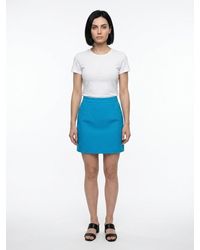Dolce & Gabbana - Dolce & Gabbana Cotton Mini Skirt - Lyst