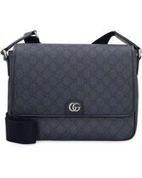 Gucci - Gg Supreme Foldover Top Messenger Bag - Lyst