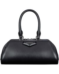 Givenchy - Leather Mini Antigona East-West Handbag Borse A Mano - Lyst