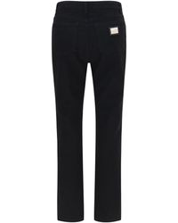 Dolce & Gabbana - Five-Pocket Denim Jeans Cotton Trousers - Lyst