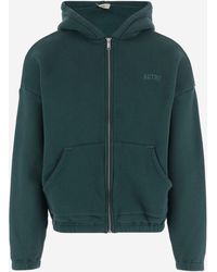 Autry - Cotton Zip-Up Hoodie Sweatshirts - Lyst