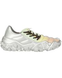 Acne Studios - Side Lace-up Low-top Sneakers - Lyst