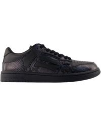 Amiri - Printed Python Skel Top Low Sneakers - Lyst