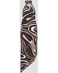 PUCCI - Silk Long Dress - Lyst