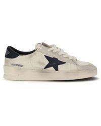 Golden Goose - Calf Leather Bos Taurus Athletic Sneakers - Lyst