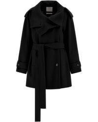 Sportmax - Virgin Wool Coat - Lyst