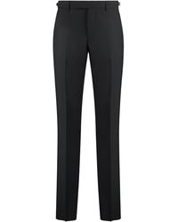 Versace - Virgin Wool Trousers - Lyst