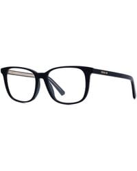 Dior - Eyeglasses Square Full Rim, Shiny Frame And Clear Demo Lenses Lens Spiritos2I1000 - Lyst