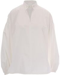 Max Mara - Satin Blouse - Lyst