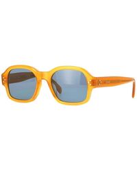 Celine - Sunglasses Square Full Rim, Milky Honey Frame And Lens Cl40266U47V - Lyst
