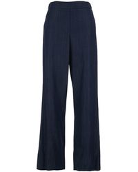 Le Plain - Pants With Semi-Elasticated Waist - Lyst