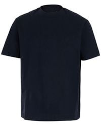 Emporio Armani - Logo Cotton T Shirt - Lyst