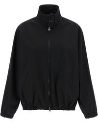 Courreges - 'Buckle Zipped Bomber' Jacket - Lyst