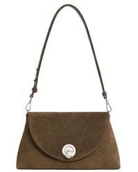 Coccinelle - Shoulder Bag Bovine Split Suede Leather Shoulder-Bags - Lyst